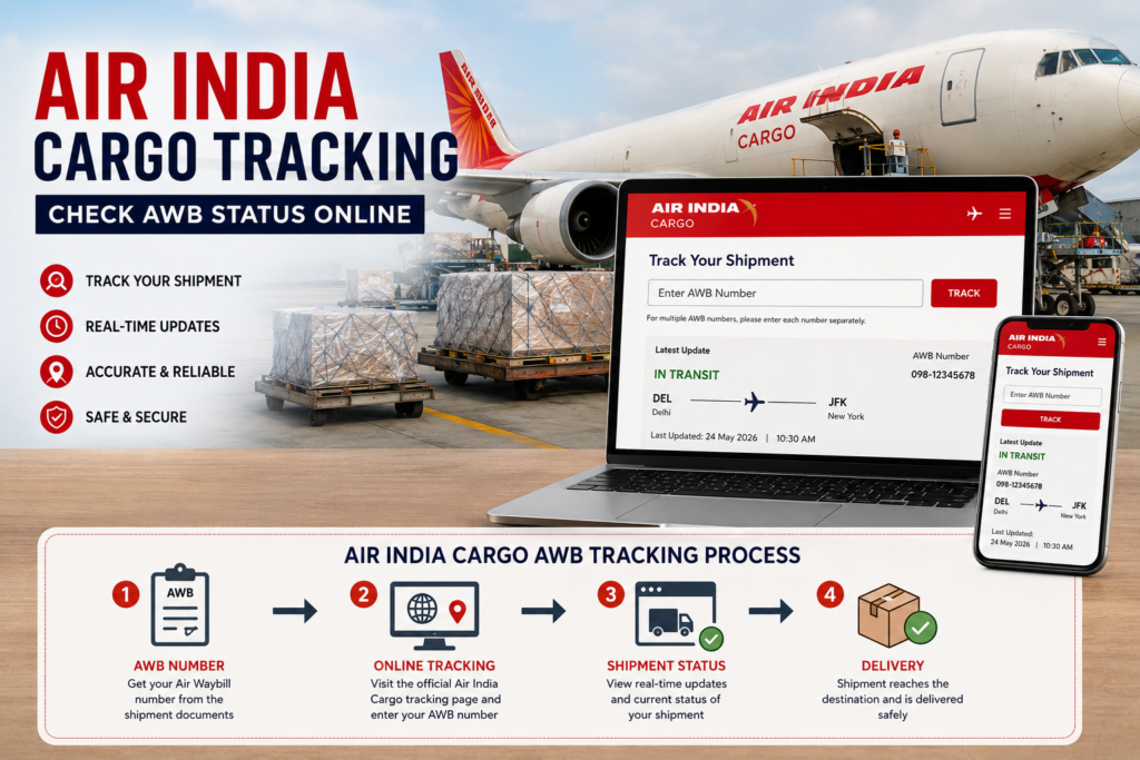 Air India Cargo Tracking and AWB shipment status online